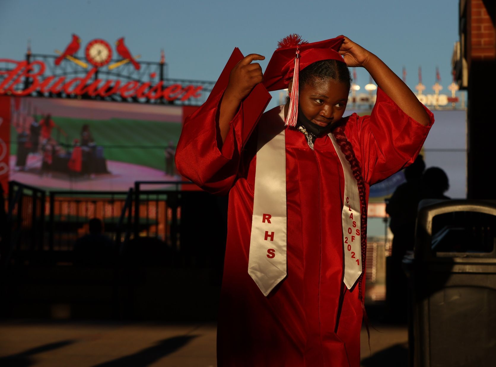 SLPS hold graduation ceremonies at Busch Stadium
